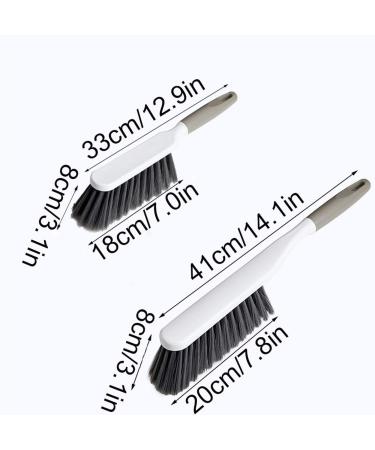 Set Duster Bed Brush Removal Brush Soft Cleaning Brush Hair Drafting Brush with for Keyboard Home Hotel Bed Car Soft Clothes Handle Dusters Brushes - Buy Online on GoSupps.com