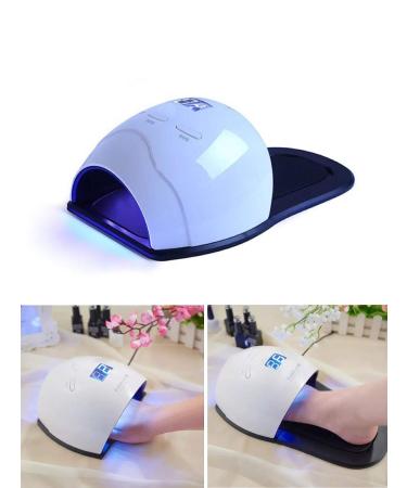 Ruihua 2-in-1 UV Nail Dryer - 48W LED Lamp for Gel Nail Polish & Shellac with Nail Polish Remover Cloths - Fast Efficient Nail Hardening - Buy Online on GoSupps.com