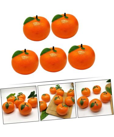 COOPHYA Kitchen Fruit 5pcs Orange Model Toddler Toy Home Accessories Artificial Fruits Fake Fruit Model Kids Toy Simulation Oranges Models Photo Props Child Plastic High Simulation - Buy Online on GoSupps.com