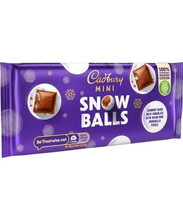 Mini Snowballs Tablet 15 x 110g Delicious Tasty And Twisty Treat Gift Hamper For Birthday Christmas - Buy Online on GoSupps.com