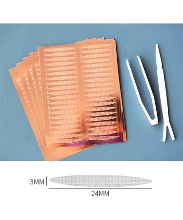 3mm Double Eyelid Stickers Instant Eye Lift Without Surgery for Droopy Lids Hooded Eyes Olive Type - Buy Online on GoSupps.com