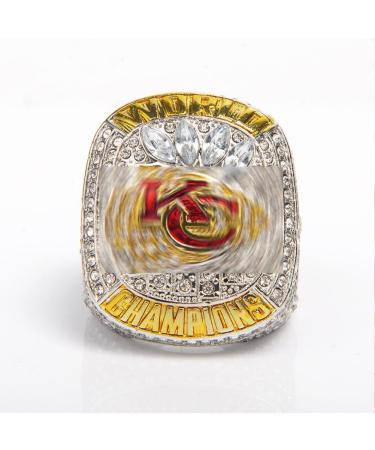 MCBEAN 58th Super Bowl Championship Ring Replica - 2023 KC NFL Souvenir for Men & Women | Perfect for Rugby Lovers & Alumni - Buy Online on GoSupps.com