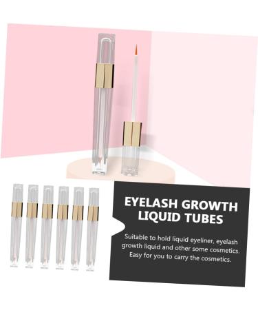 Gogogmee 6pcs Bottle Empty Mascara Dispensers Mascara Tube DIY Cosmetic Container - Buy Online on GoSupps.com