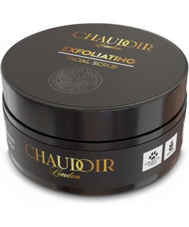 Chaudoir London Face Exfoliator Clears Pores Fades Scars Banishes Blackheads Enriched with Coconut Oil & Vitamin E 100ml - Buy Online on GoSupps.com