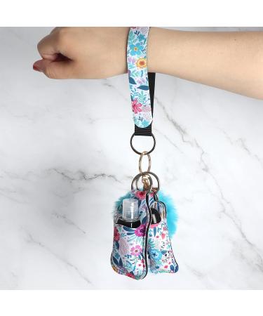 60-Piece Travel Bottles Keychain Set for Women | Includes Chapstick Holders, Lipstick Holders, Wristlet Lanyards, and Empty Bottles | Perfect for Girls on the Go - Buy Online on GoSupps.com