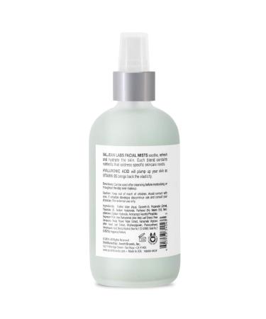 Valjean Labs Hydrate Face Mist with Hyaluronic Acid & Vitamin B5 - 8 oz | Hydrating, Plumping & Elasticity-Boosting Formula | Paraben-Free, Cruelty-Free | Made in USA - Buy Online on GoSupps.com