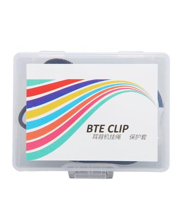 Hearing Aid Clip Hearing Aid Lanyard Black Small (Binaural)