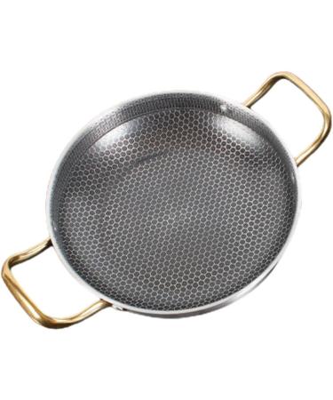 Angoily Frying Pan Griddle Honeycomb Non Stick Fry Pan Household Skillet Honeycomb Skillet Fry Pan for Outdoor Cooking Fry Pans for Cooking Stainless Steel Cooking Utensils 26c - Buy Online on GoSupps.com