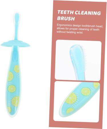 Mobestech 3-Part Toothbrush for Kids | Fun Toddler Toy & Children's Tooth Cleaner - Buy Online on GoSupps.com