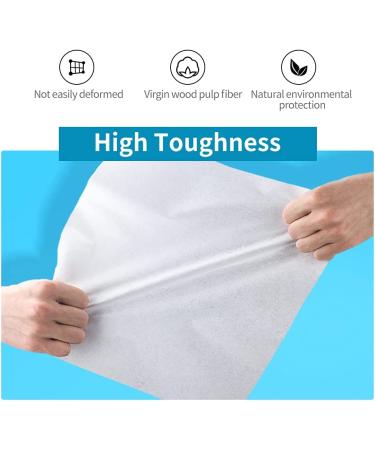 Non-Woven Bird Cage Liners - 100 Precut Absorbent Sheets for Bird Parrot Cages | 12.210in - Buy Online on GoSupps.com