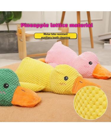 Noovelo Calming Duck Toy 2024 New Calming Duck Dog Toy Calming Duck for Dogs Dogs Emotional Support Duck Cute Quacking Stuffed Duck Dog Toy. (L-Green) - Buy Online on GoSupps.com