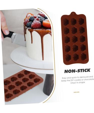 ABOOFAN 2pcs Chocolate Molds Chocolate Bars Silicone Chocolate Silicone Candy DIY Baking Kids Ice Cream Playset Cookie Baking Form Fondant Baking Cake Kids Suit Child Chocolate Stick Crown 21.00X10.50X2.00CM As Shown - Buy Online on GoSupps.com