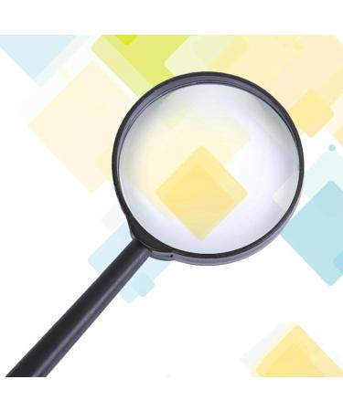 Portable 10x Handheld Plastic Magnifier for Learning Reading Books Newspaper and Fault Finding Full of Stars - Buy Online on GoSupps.com