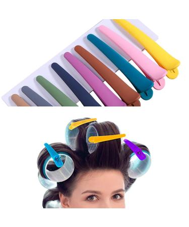 Colorful GFJFG 12-Piece Hair Clip Set - Essential Hair Accessories for Ladies & Girls | Stylish & Functional Hairdresser Tools - Buy Online on GoSupps.com