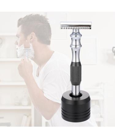 Buy Nobrands Classic Double-Edged Razor | Men's Safety Razors | Black Shaver & Base - International Shipping - Buy Online on GoSupps.com