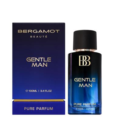 Ber'gamot GENTLE MAN Aquatic Pure Parfum For Men | Bergamot Musk & Vanilla | 12+Hrs Long Lasting Perfume for Men | 100ML (3.38 Fl Oz)