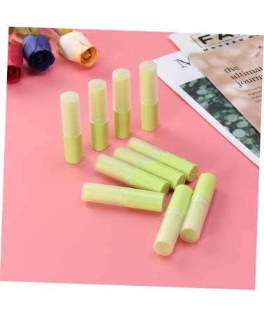 FOMIYES 10pcs Clear Lip Balm Tubes with Bamboo Caps - Refillable Containers for Lip Gloss and Balm - Buy Online on GoSupps.com