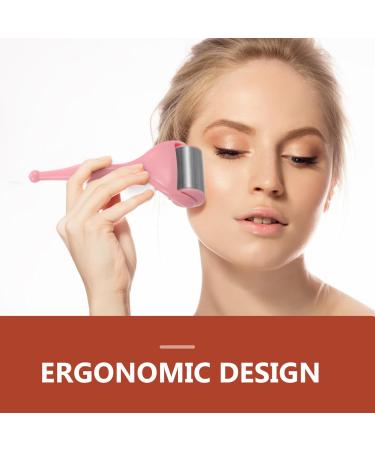 Minkissy Ice Roller for Face & Eyes - Stainless Steel Cold Therapy Device for Swelling Dark Circles & Facial Massage - International Shipping Available - Buy Online on GoSupps.com