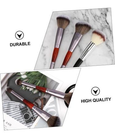 Housoutil 3pcs Double-ended Makeup Brush Eyeshadow Highlighter Makeup Brush Double-head Brush Woman Cosmetic - Buy Online on GoSupps.com