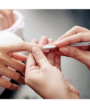 Stainless Steel Metal Nail Cuticle Pusher Scraper Polish Gel Remover Manicure - Buy Online on GoSupps.com
