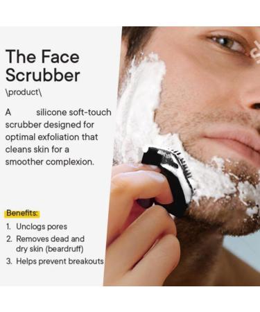 TORR 2 Silicone Facial Cleansing Brushes Soft Silicone Facial Cleansing Brush Facial Massage Cleansing Brush for Pore Cleaning Grey - Buy Online on GoSupps.com