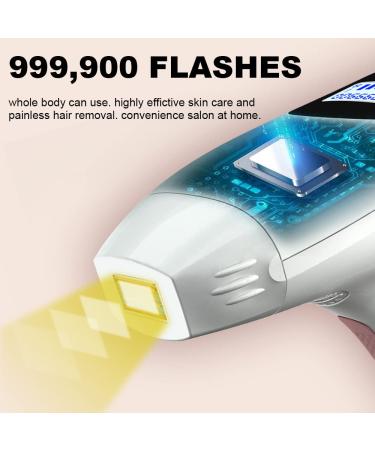 At-Home IPL Hair Removal Device | Permanent 999,900 Flashes | Painless Hair Remover for Women and Men | Ideal for Armpits, Back, Legs, Arms, Bikini Line | AOHEKANG IPL - Buy Online on GoSupps.com
