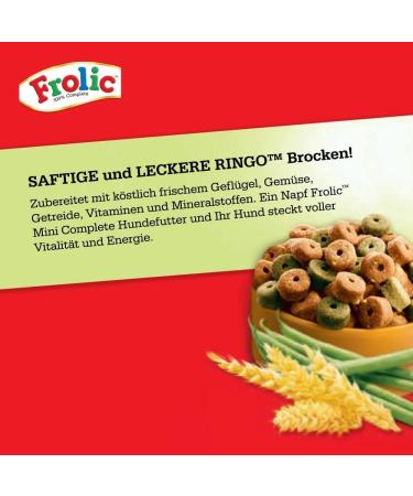Buy Frolic Dry Dog Food with Poultry Vegetables & Grains - 6 Bags (6 x 1kg) | Premium 6 kg Dog Nutrition - International Shipping Available - Buy Online on GoSupps.com