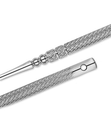 6Pcs Ear Curette Clean Spoon Wax Remover & Earpick Beauty Tools - Silver One Size - Buy Online on GoSupps.com