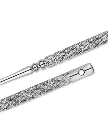 6Pcs Earpick Spoon Set for Ear Cleaning and Wax Removal - Silver - Buy Online on GoSupps.com