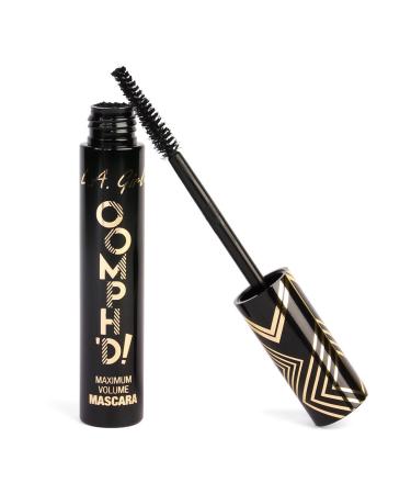 L.A. Girl Oomph d Mascara Super Black 0.27 fl oz - Bold Volume & Length - Buy Online on GoSupps.com