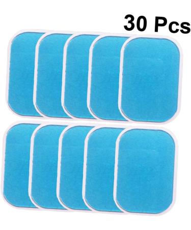 30 Pieces Hydrogel Gel Pads for Abdominal Toner - Leaf-Focused Fitness Stickers for Abs Massage & Toning - Buy Online on GoSupps.com