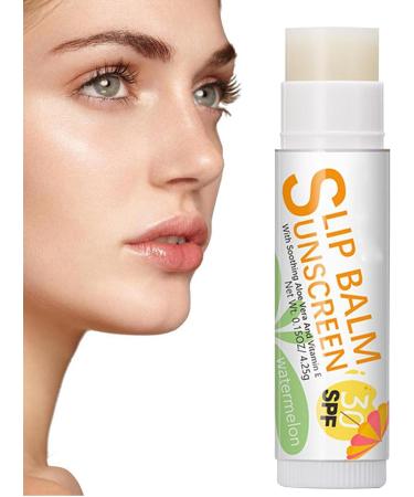  Lambo Lip Balm SPF 30 - Lip Care | Organic Lip Balm SPF 30 Sun Protection Fruit Flavor Long Lasting Moisturizing Lip Balm for Soothing Lip Repair Lambo - Buy Online on GoSupps.com