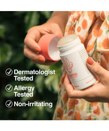 Hume Supernatural Aluminum Free Deodorant for Women & Men - Safe for Sensitive Skin - Probiotic Plant-Based Baking Soda Free Aloe & Cactus Flower Anti Sweat Stain & Odor Wild Coral 2-Pack Wild Coral - 2 pack - Buy Online on GoSupps.com