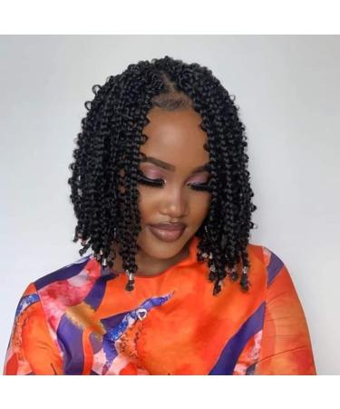 12 Inch Bob Box Braids Crochet Hair Pre-looped Butterfly Locs Jungle Box Braids 6 Packs, Knotless Flower Braids for Goddess #1B - Buy Online on GoSupps.com
