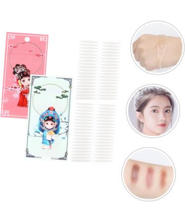 POPETPOP 2 Sets 2 Sided Tape Eyelid Stickers for Hooded Eyes Invisible Eye Lid Tape Adhesive Tape Big Eyes - Buy Online on GoSupps.com