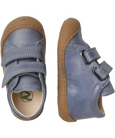 Naturino Cocoon VL Leather First Steps Shoes - Skyblue, Size 4 UK Child - Buy Online on GoSupps.com