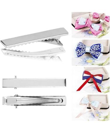 XQMMGO 100 pieces EnteBill hair clips silver hair clips hairdressing supplies for hair clips women's clips hairdressing salon girls hair styling DIY - Buy Online on GoSupps.com