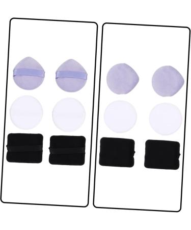  WOONEKY WOONEKY 6 Pieces Puff Puff Finger Puff Powder Puff For Body Powder Puff Cosmetic Essence Powder Eyes Cotton Small Puff - Buy Online on GoSupps.com