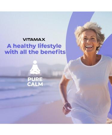 Shop GABA 500mg 5-HTP 150mg & Ginkgo Biloba - Calming Vitamins for Men & Women | Made in USA (60 Count - Buy Online on GoSupps.com