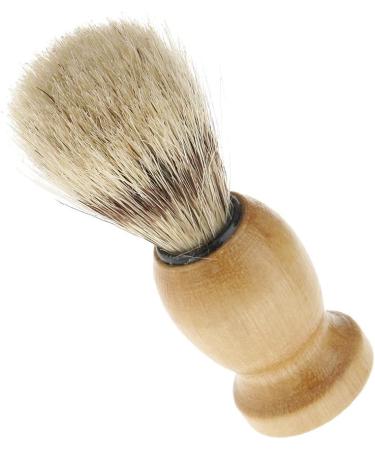Buy 10 x Professional Barber Salon Shaving Brushes - Wooden Handle Set (Yellow & Black) - International Shipping Available - Buy Online on GoSupps.com