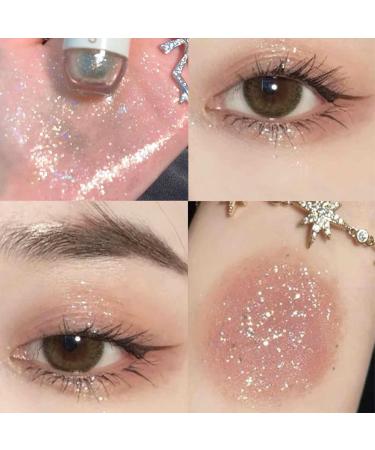 Glitter Eyeshadow 1.5g Bowling Liquid Eyeshadow Highlighter Style Attractive three-dimensional sense Eyeshadow Highlighter Liquid Eyeshadow Flash Sequin for Girls Women 05 - Buy Online on GoSupps.com