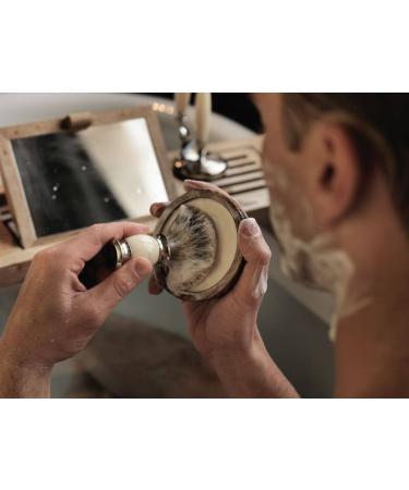 Truefitt & Hill Luxury Shaving Soap in Wooden Bowl | 1805 Scent | 3.3 oz - Buy Online on GoSupps.com