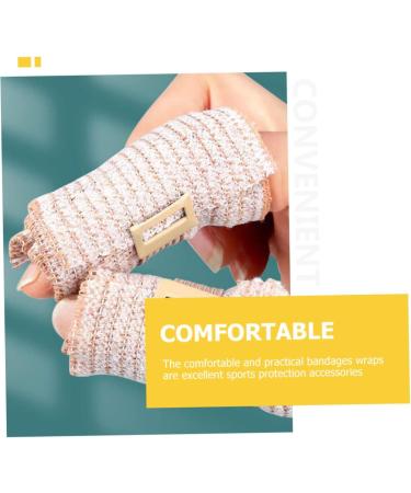 Buy Mobestech 2 Rolls Striped Elastic Cotton Sports Gauze 5x4cm - International Shipping Available - Buy Online on GoSupps.com