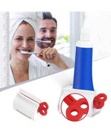 Ziryxq Toothpaste Tube Squeezer - Multifunctional Press Clip for Clean Bathroom & Facial Needs - Buy Online on GoSupps.com