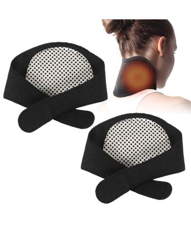 Neck warmer for neck pain Headache self -warming neck bandage warming neck bandage neck support cervical support for joint and muscle pain in the neck 2 PCs
