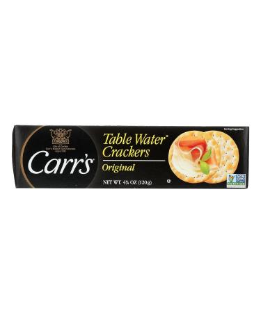 Keebler Carr's Table Water Crackers Bite Size 4.25oz Case of 12 - Shop Now! - Buy Online on GoSupps.com