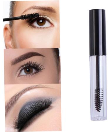 DRESSOOS 5pcs Empty Eyelashes Bottle Storing Eyelash Cream Large Empty Tube Empty Eyelash Tube Funnel Black - Buy Online on GoSupps.com
