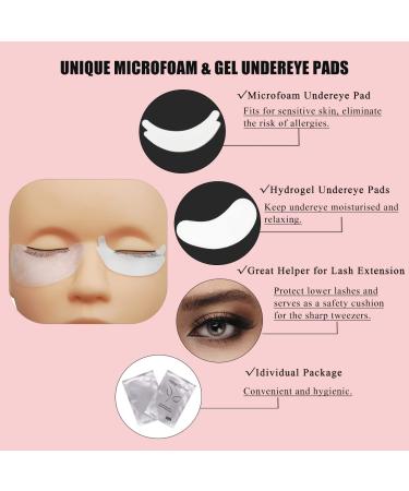 554 PCS Eyelash Extension Supplies Kit for Lash Artists | Foam & Gel Pads, Eyelash Brushes, Micro Brushes, Glue Rings, Glue Wipes, Tapes | Multi-colored - Buy Online on GoSupps.com