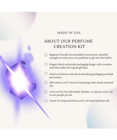 Perfume Creation Kit Customizable Perfume Making Activity Set Personalized Gift for Her DIY Perfume Gift for Women #1 Zephyr - Buy Online on GoSupps.com