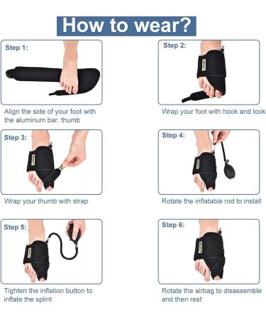 Bunion Corrector: Adjustable Orthopedic Toe Straightener for Overlapping Toes - Men & Women - Buy Online on GoSupps.com